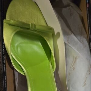 Elegant Lime Green Women's Shoes